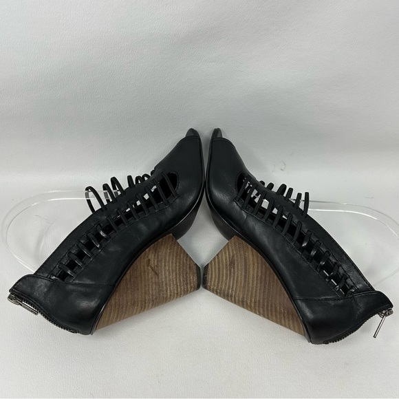 Trouve Janey Cut Out Leather Wedges, Women’s Size 8.5M - Picture 10 of 11
